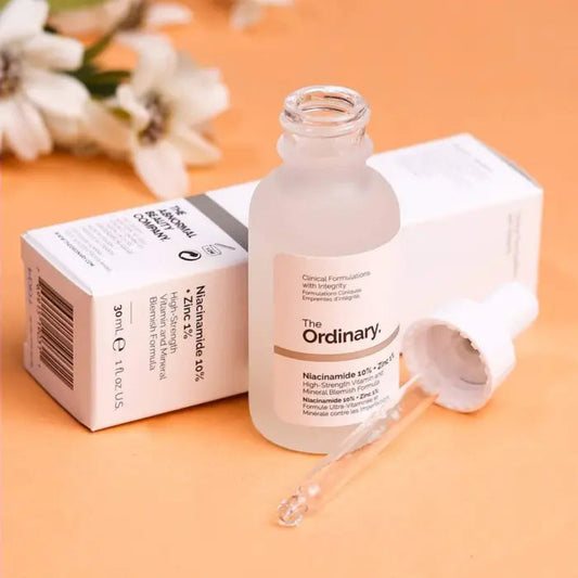 The Ordinary Niacinamide 10% + Zinc 1% Serum (30ml) with Free Niacinamide Face Wash